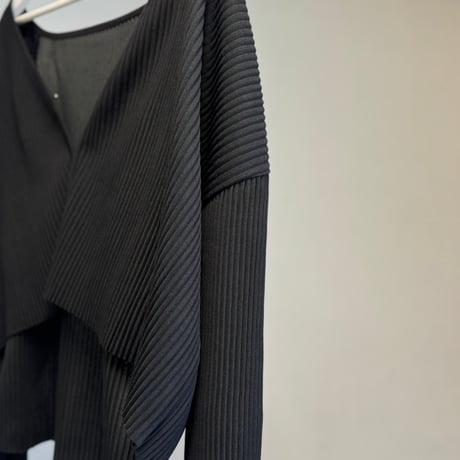 factory sample pleats cardigan jacket