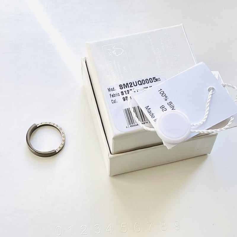 【新品外箱あり】 Maison Margiela リング 新品外箱あり】 Maison Margiela リング - メルカリ