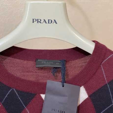 新品 prada 2018-19 silk wook knit
