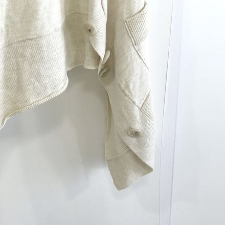 maison margiela 06ss "白タグ" asymmetry cardigan