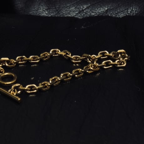 loewe silver anagram logo charm bracelet