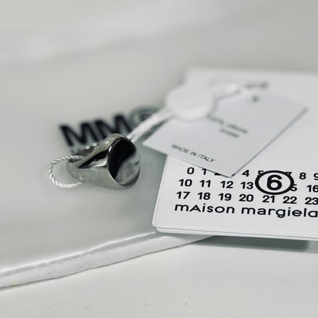 新品 mm6 2025ss signet ring 11号