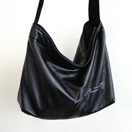 試着のみ yohji yamamoto signature leather bag