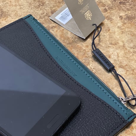 新品 burberry 2020ss leather clutch bag