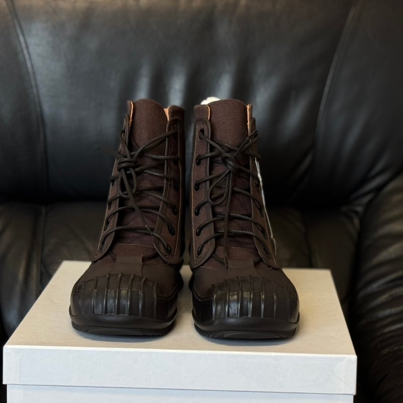 新品 maison margiela leather boots 41 | requality