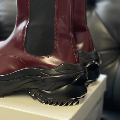 新品 maison margiela 2019aw leather boots