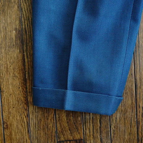 vintage set up suit blue