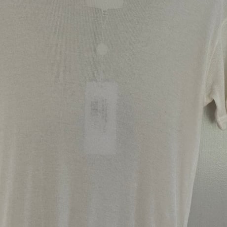 新品 maison margiela "白タグ"  semi sheer tops 44