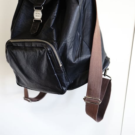 jean paul gaultier leather back pack