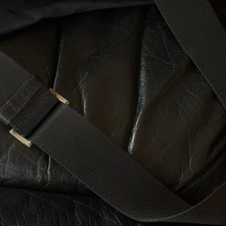 prada nylon logo shoulder bag black #4