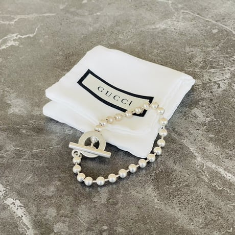 gucci silver bracelet