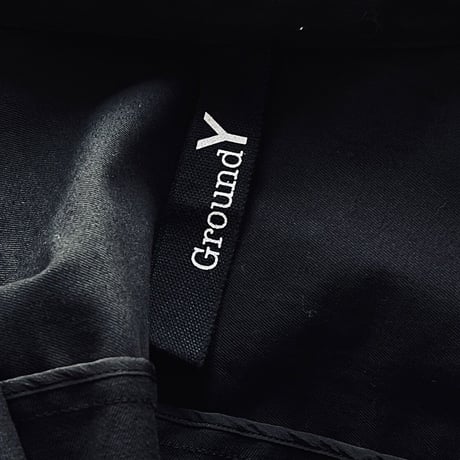 ground y yohji yamamoto over size shirt