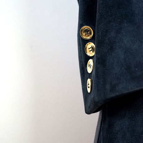Gucci suede leather coat