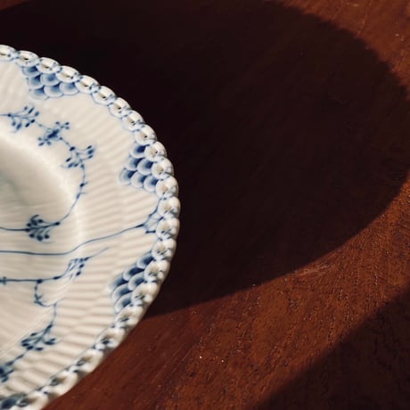 royal copenhagen vintage full lace plate 19cm #7