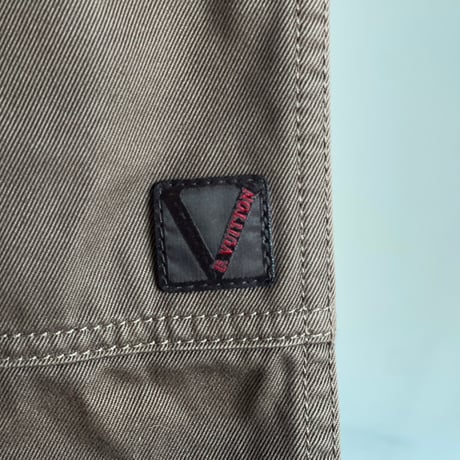 louis vuitton "LV logo" wide cargo pants
