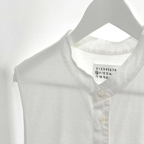 maison margiela sleeveless shirt