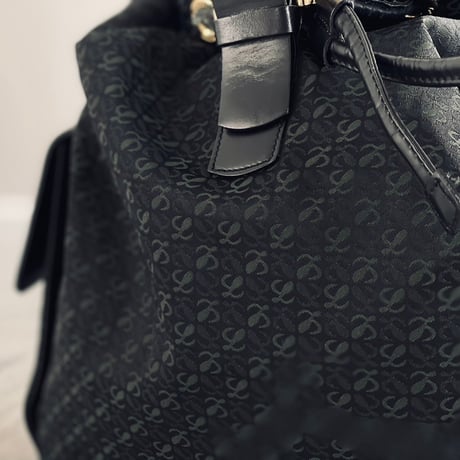 loewe anagram leather back pack