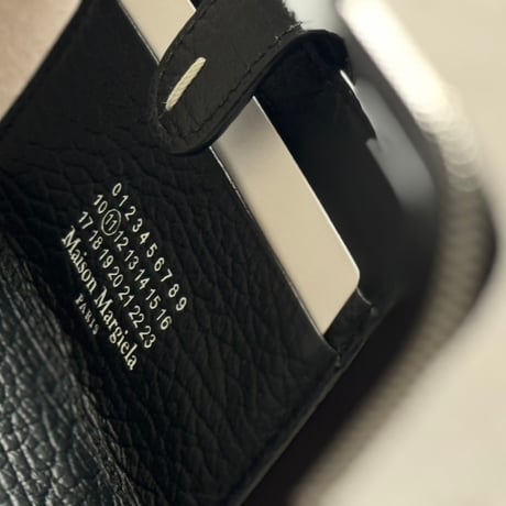 ※ price down!!!【国内正規】新品 maison margiela leather wallet black