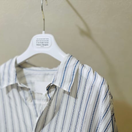 新品 maison margiela "白タグ” sheer shirt