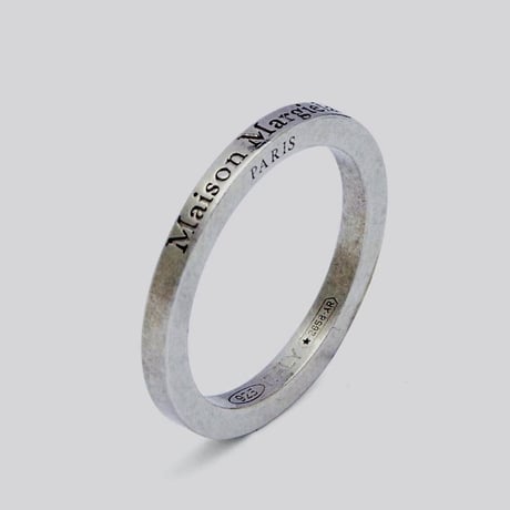 新品 maison margiela logo ring 18号