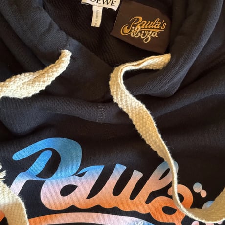 新品 loewe 2022aw logo hoodie XS