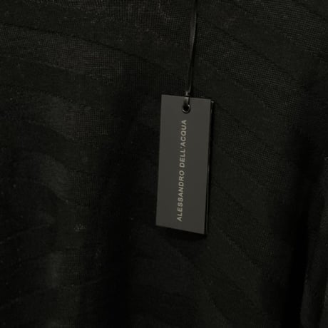 新品 alessandro dell acqua 2020aw turtle neck knit XS