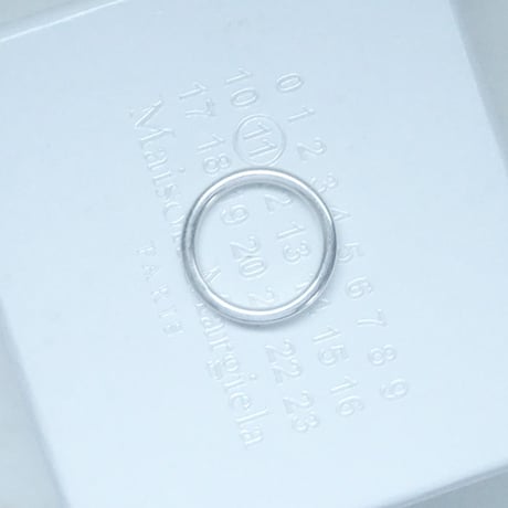 新品 Maison Margiela plain ring 5号C