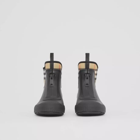 新品 burberry  2022ss neoprene paddle boots 43