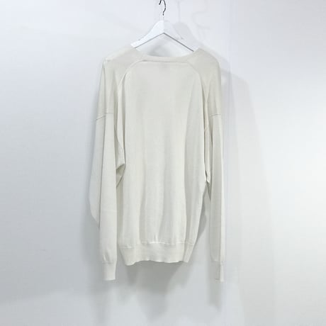 80-90s made in Flance lanvin drop shoulder cardigan