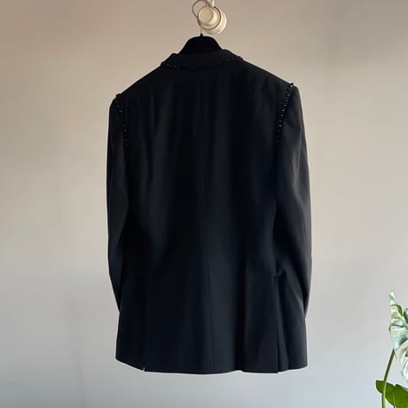 新品 gianni versace studs set up suit 52