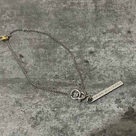 新品 dries van noten 2022aw silver bracelet