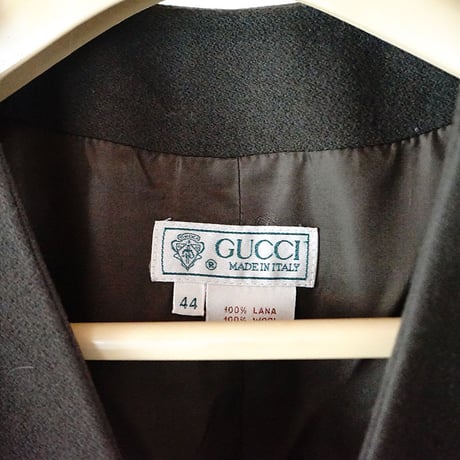 Gucci no collar coat