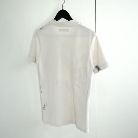raf by raf simons polo shirt white