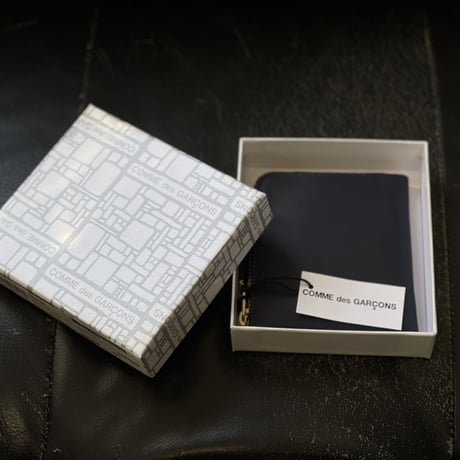 新品 comme des garcons 2022aw leather wallet