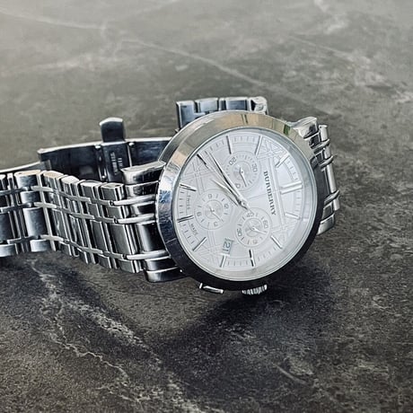 burberry 2022ss chronograph dress watch