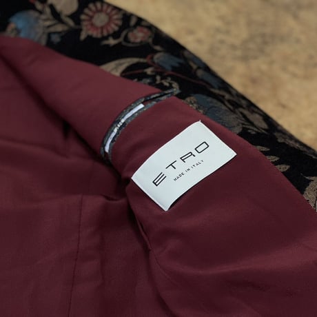 新品 etro 2021aw jacket 48