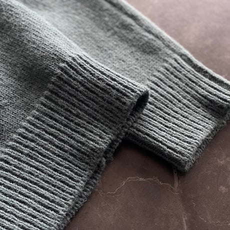 gucci alpaca green knit