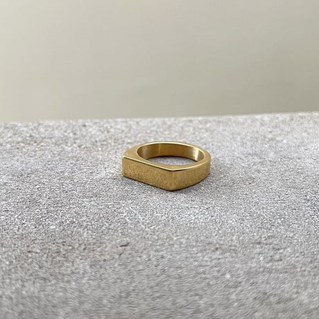 atelier sample silver925 ring"square" 19号