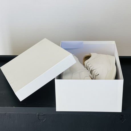 新品 maison margiela air force 1 type sneakers white 44
