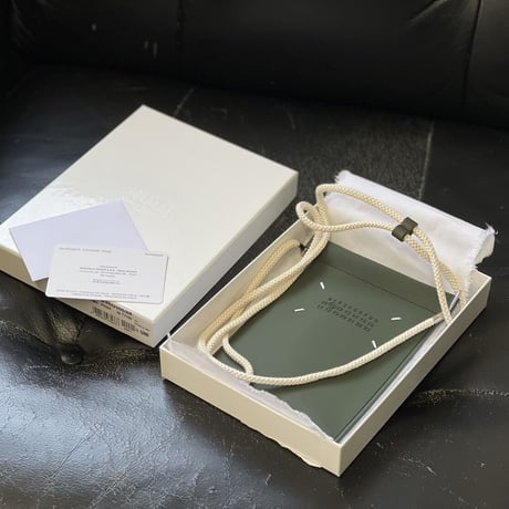 新品 maison margiela 2022 shoulder pouch green