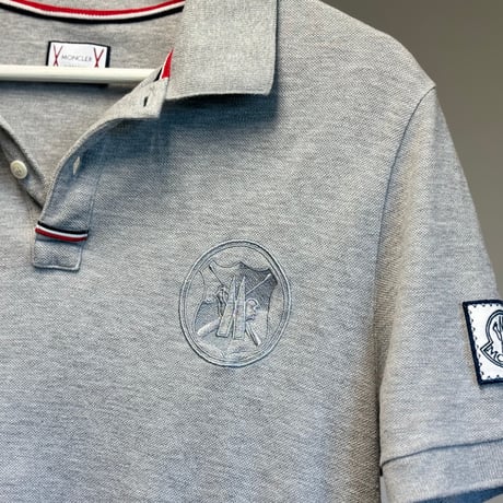 moncler gamme bleu polo shirt gray S