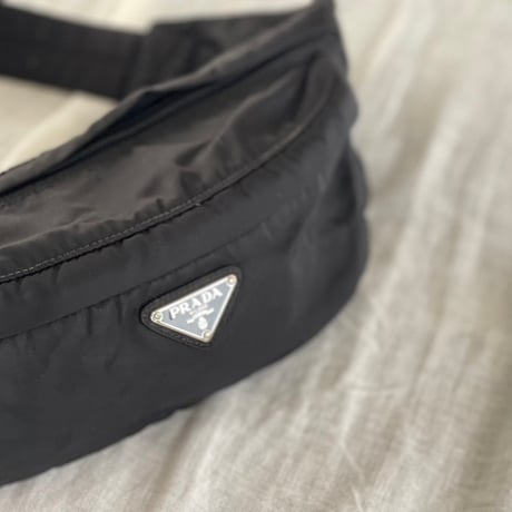 prada nylon body bag