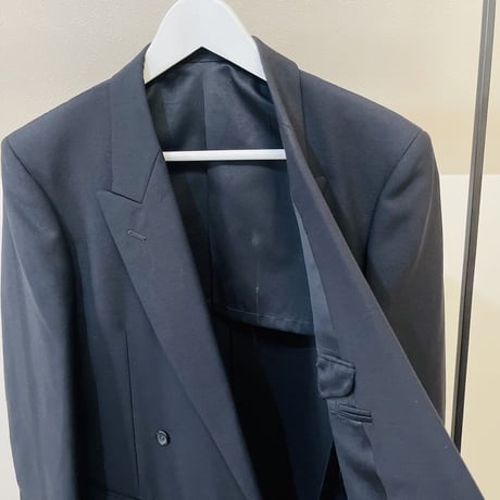 setup suit + hermes necktie #10
