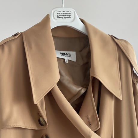 mm6 maison margiela over size trench coat