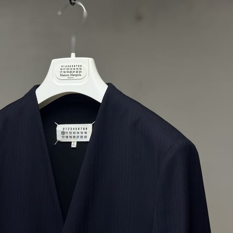 maison margiela collar less jacket