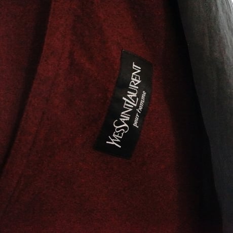 Yves Saint Laurent single trench coat