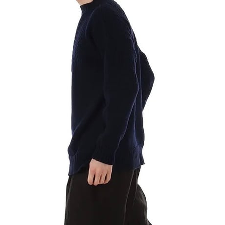 maison margiela "白タグ" fisherman cable knit