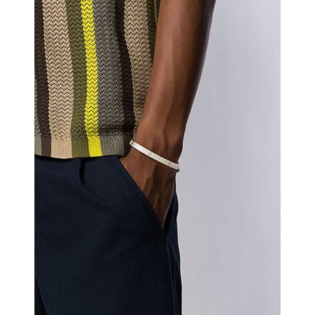 新品 maison margiela 2019aw silver bangle