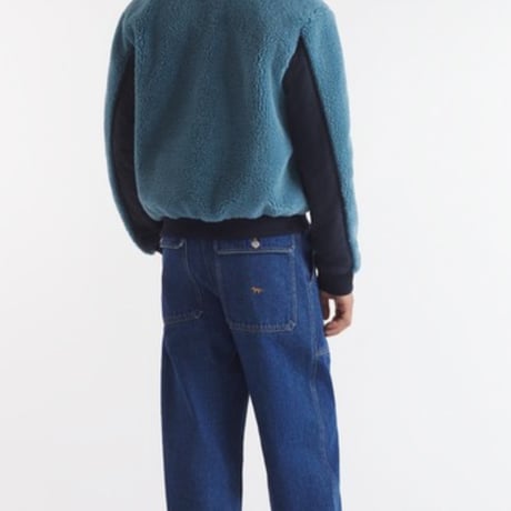 新品 maison kitsune fleece blouson