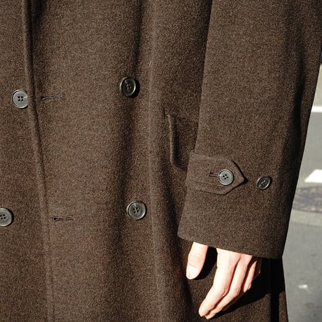 vintage double Chesterfield coat
